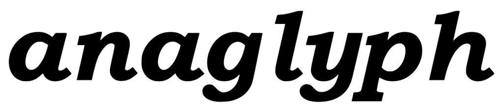 Logo anaglyph