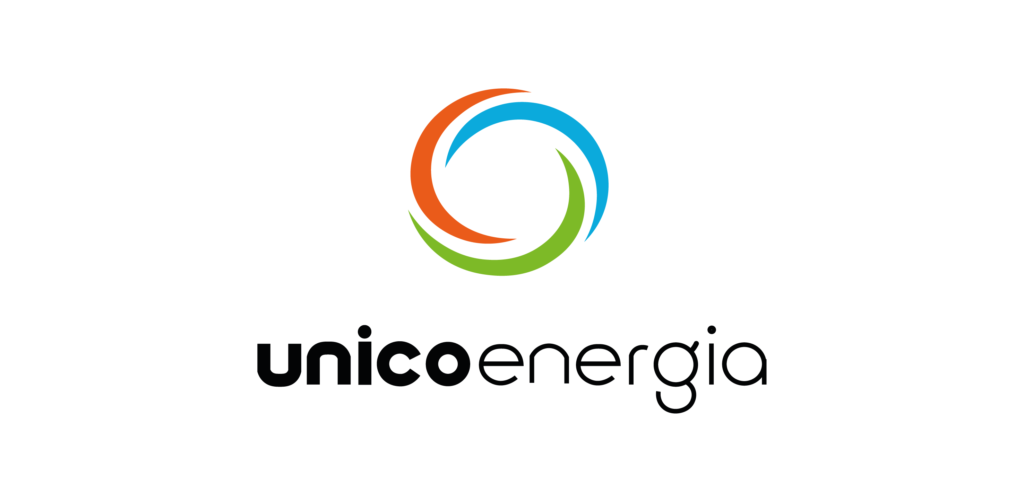 Logo unico energia sponsor della squadra